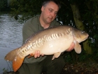 20lbs 4oz Mirror Carp from Rookley Country Park using Carp Company Icelandic Red Cranberry & Caviar.