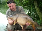 18lbs 12oz Mirror Carp from Rookley Country Park using Carp Company Icelandic Red Cranberry & Caviar.