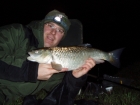 5lbs 8oz Chub from Upper Trent using Nutrabaits Trigga Ice +.. Caught using a Greys X-Flite barbel rod with lighter quiver tip. Okuma Reel, 8lbs Daiwa Infinity Duo Line, small cage feeder and size 12