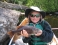 Grace (11 years old) with a nice Boundary Waters Smallie