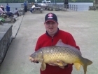Samuel L. Williams 25lbs 0oz Carp, Store brand corn.